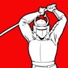 Black & White Bushido Stickers