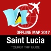 Saint Lucia Tourist Guide + Offline Map saint lucia map 