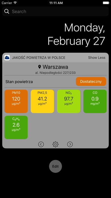 iPhone — zrzut ekranu 5