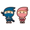 Autocollants Ninja et Kunoichi