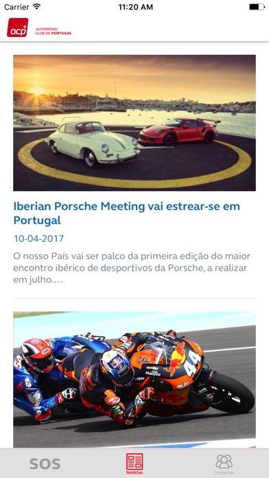 Captura de ecrã do iPhone 3