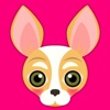 Fawn White Chihuahua Emoji Stickers