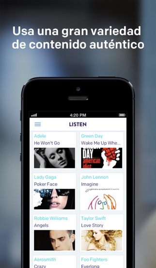 Captura de pantalla del iPhone 2