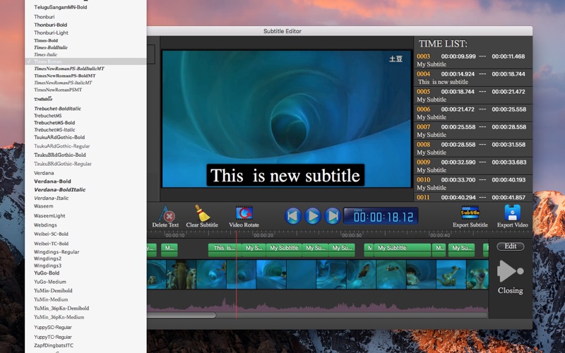 Subtitle Edit Pro - Video Editor Lite App Download ...