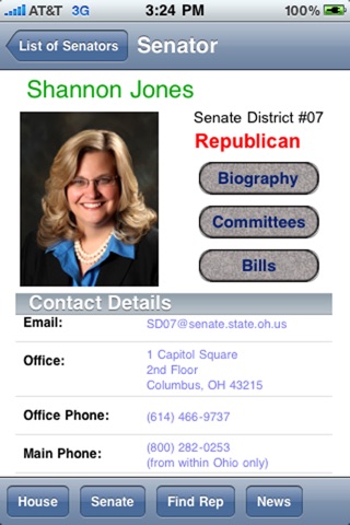 Ohio Gov screenshot