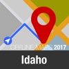 Idaho Offline Map and Travel Trip Guide map of idaho cities 