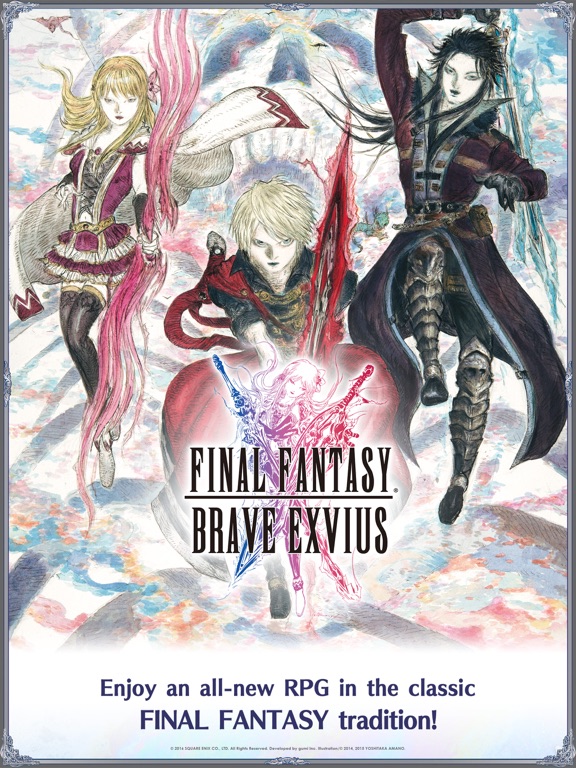 FINAL FANTASY BRAVE EXVIUS на iPad