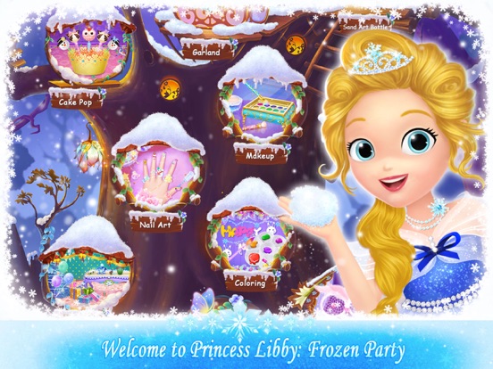 Princess Libby: Frozen Party на iPad