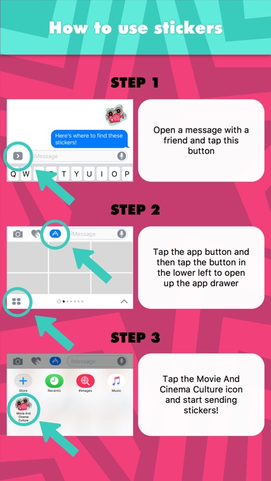 download Movie And Cinema Culture stickers by Ada apps 1