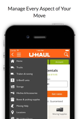 U-Haul screenshot