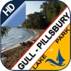 Gull Lake - Pilsbury offline chart for lake & park laurel river lake 