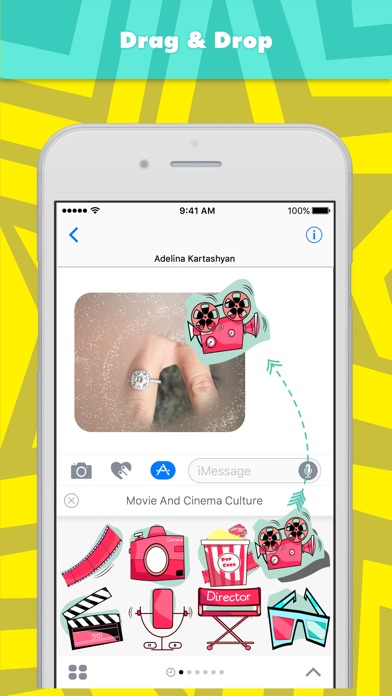download Movie And Cinema Culture stickers by Ada apps 2