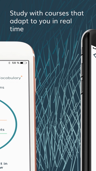 Screenshots of Lingvist for iPhone