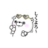 bear100% tyarai ! stickers sticker