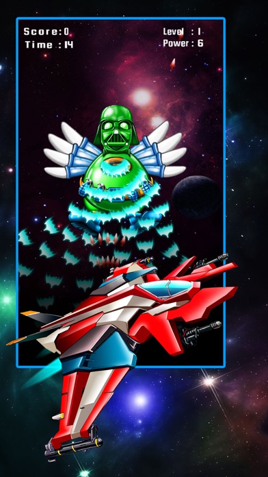 Screenshots of Space Attack: Chicken Shooter for iPhone