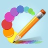 Drawing for color pen, doodle, graffiti