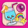 Kawaii Foto Editor: Süße Aufkleber Emoji einfügen
