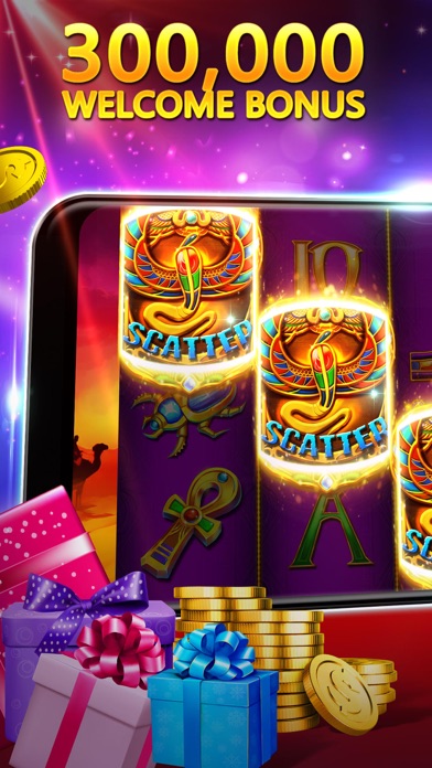 Screenshots of Pharaoh's Fortune - Real Vegas Casino Slot Machine for iPhone