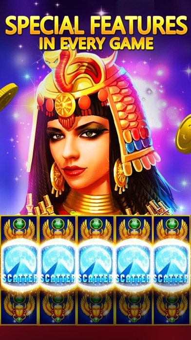 Screenshots of Pharaoh's Fortune - Real Vegas Casino Slot Machine for iPhone