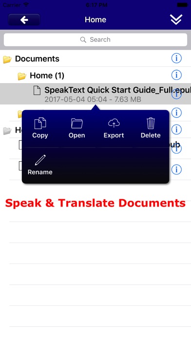 SpeakText Lite screenshot1
