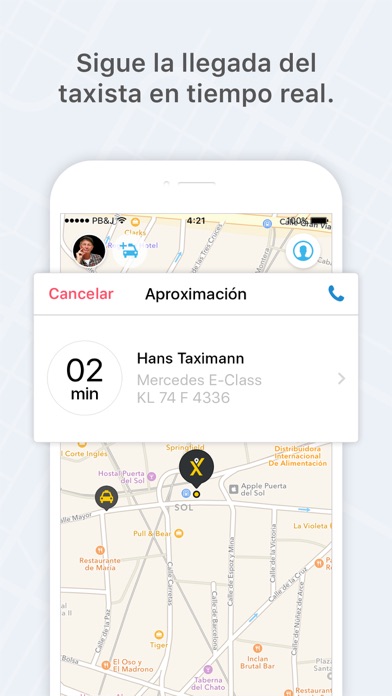 Captura de pantalla del iPhone 2