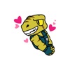 Raptor Cop Animated stickers by Beardownize