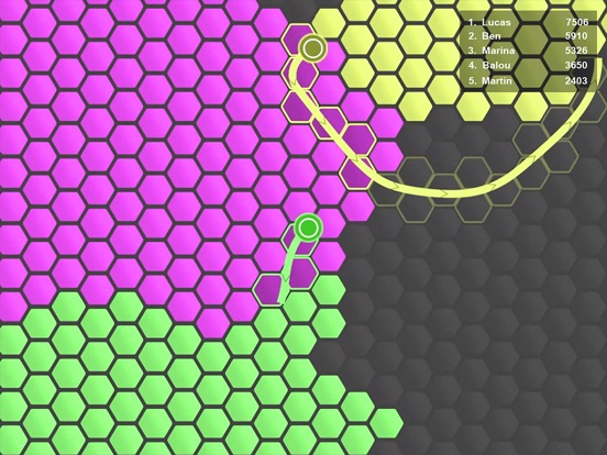 Superhex.io: Hexagons War на iPad