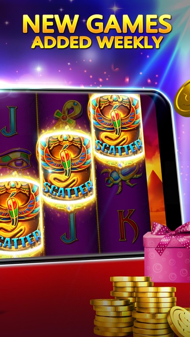 Screenshots of Pharaoh's Fortune - Real Vegas Casino Slot Machine for iPhone