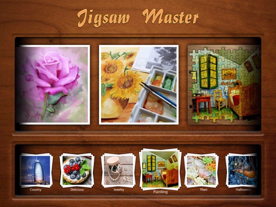 Jigsaw Master - Fun logic game для iPad