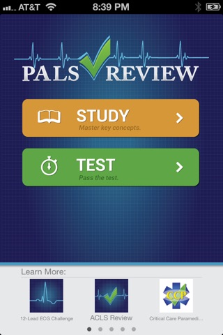 PALS Review screenshot