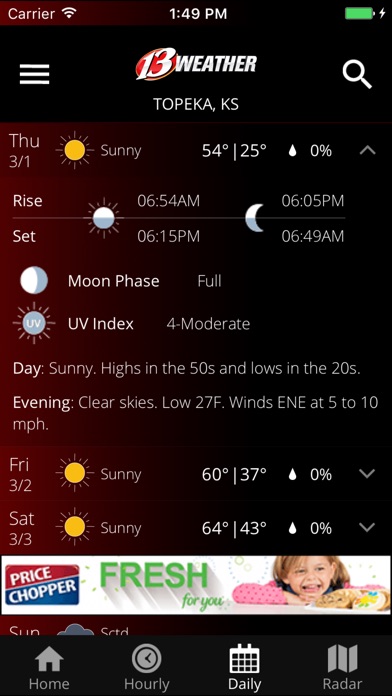 WIBW 13 Weather appのおすすめ画像5