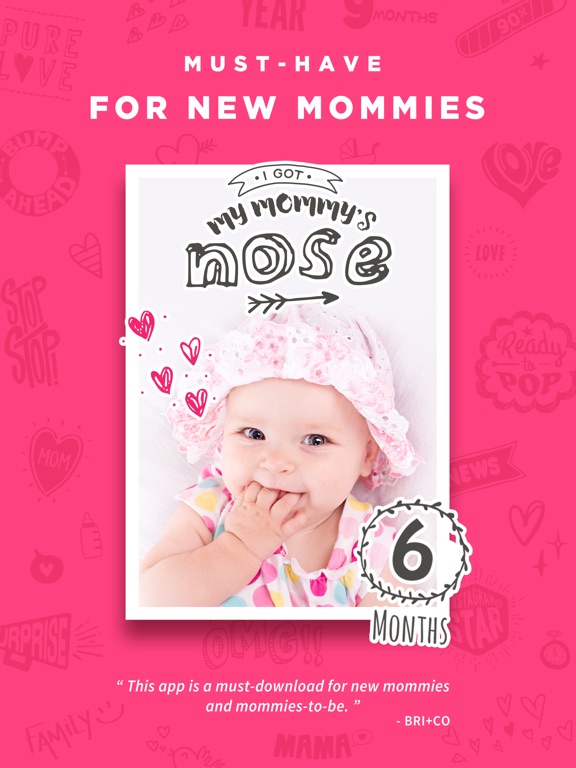 Screenshots of Baby Story - Pregnancy Pics Baby Milestones Photo for iPad