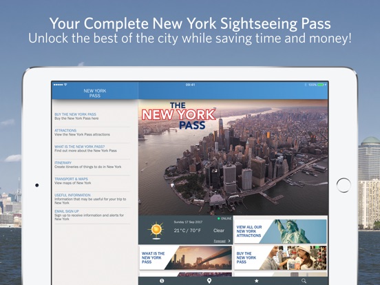 Account Options With The Sightseeing Pass app you get maps & essential information about + attractions in 12 USA destinations. The Sightseeing Pass is available for New York City, Washington D.C., Philadelphia, San Francisco, Las Vegas, Los Angeles, New Orleans, Nashville, Orlando, Miami, Key West & Puerto Rico.