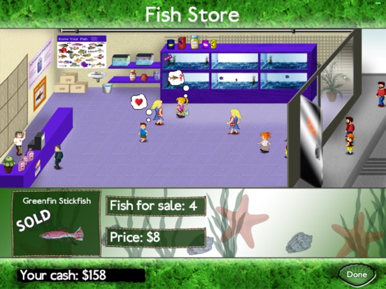 Screenshots of Fish Tycoon Lite for iPad