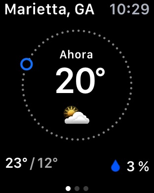 Captura de pantalla del iPhone 1