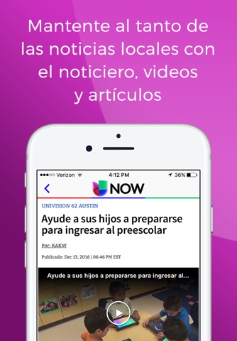 Univision Now screenshot