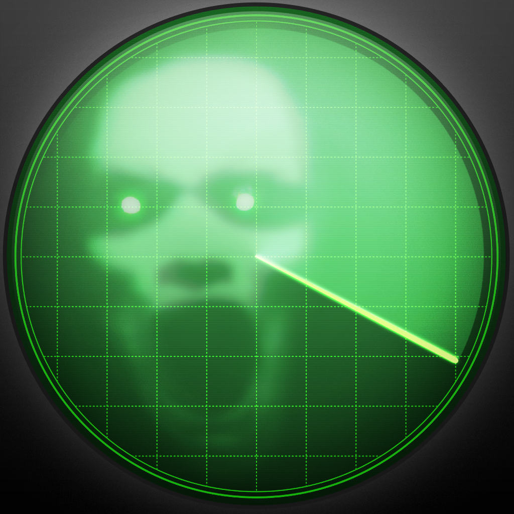 Ghost Detector Radar with Camera App Icon