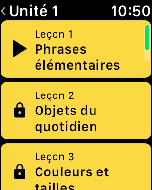 Capture d’écran iPhone 2