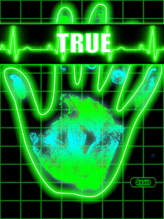 Screenshots of Truth and Lie Detector Scanner for iPad