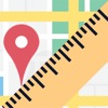 Mappa Righello di distanza