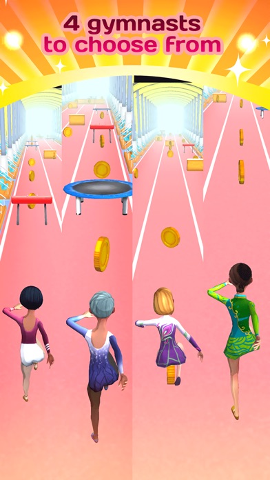Screenshots of American Gymnastics Girly Girl Game - All Fun Little Teenage Kids Gym Games For Free for iPhone
