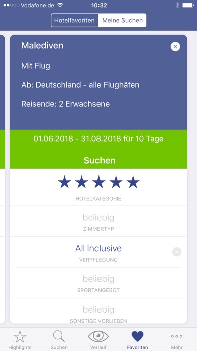 Dating app urlaub