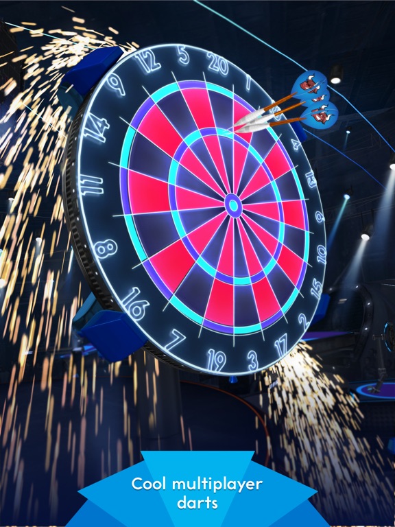 Screenshots of Darts of Fury for iPad