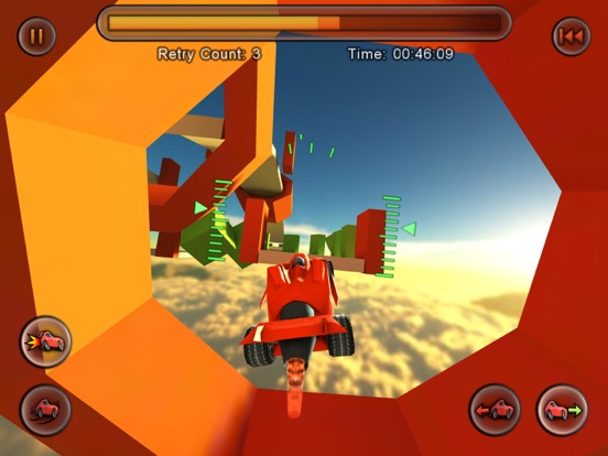 Screenshots of Jet Car Stunts Lite for iPad