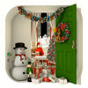 Asahi Hirata - 脱出ゲーム Merry Xmas 暖炉とツリーと雪の家 アートワーク