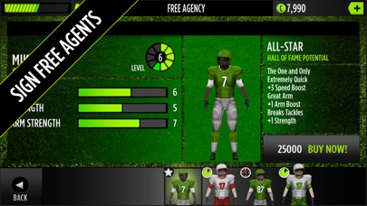 Screenshots of GameTime Football with Mike Vick : A Real Quarterback Sports Game for iPhone