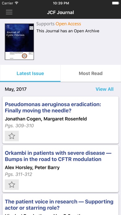The Journal of Cystic... screenshot1