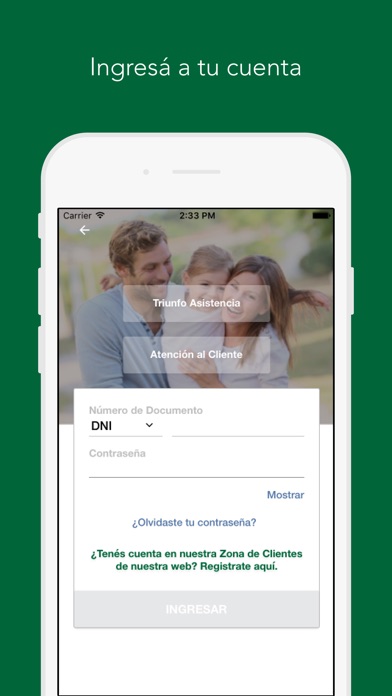 Captura de pantalla del iPhone 1