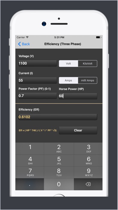 Electrical Calculator App Download - Android APK