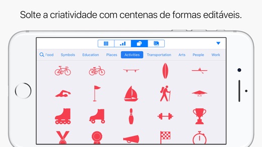 Captura de tela do iPhone 4